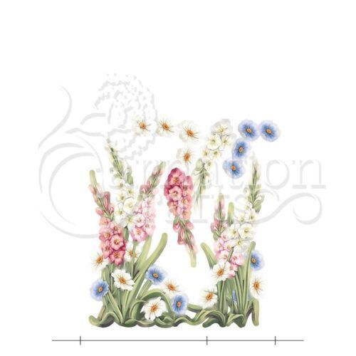 Graceful Gladiolus Vignette 1 Image