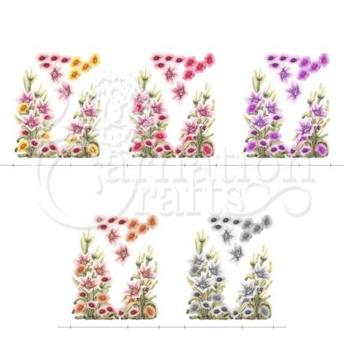 Carnation Crafts Lovely Lilies Vignette Downloads