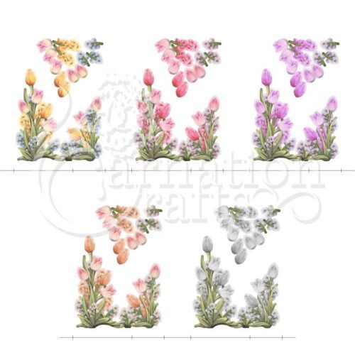 Carnation Crafts Terrific Tulips Vignette Downloads