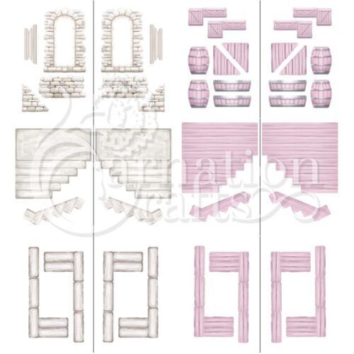 Ascending Stairs Card Shape Vignette 4 Image