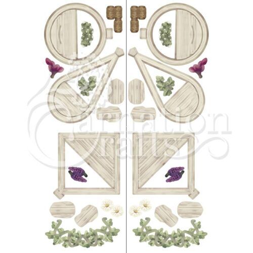 Hanging Shelves Card Shape Vignette 1 Image