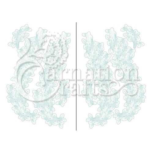 Crisp Leaves Flourish Vignette 2 Image
