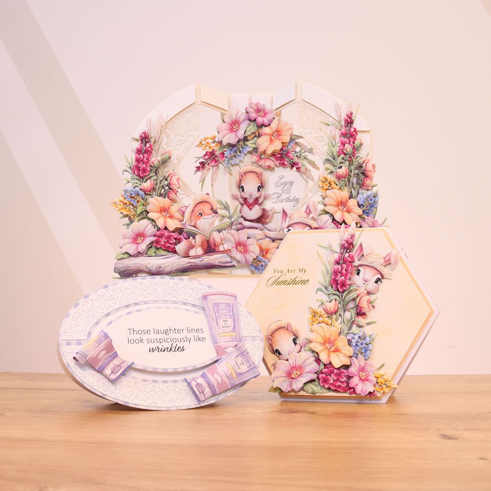 card made using the joys of summer collection