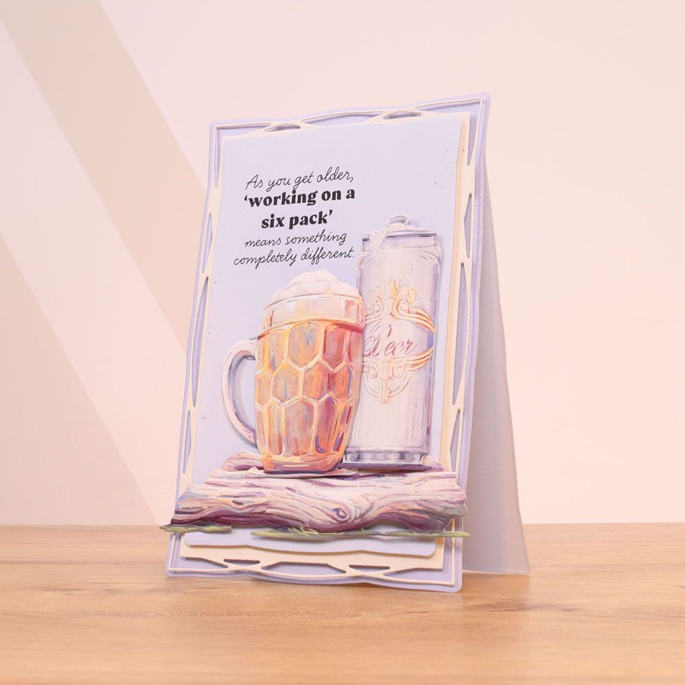 card made using the joys of summer collection