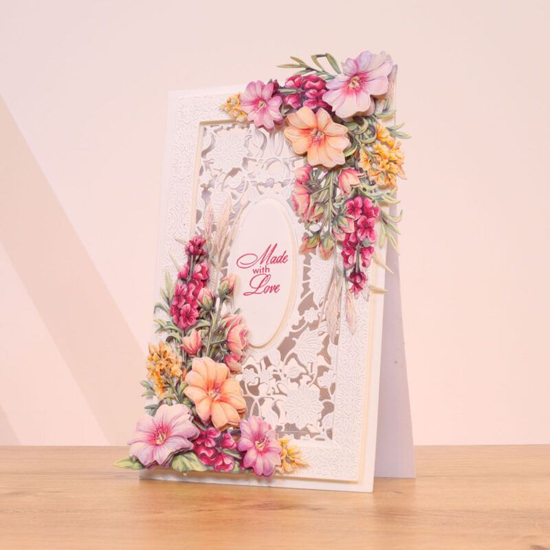 card made using the joys of summer collection
