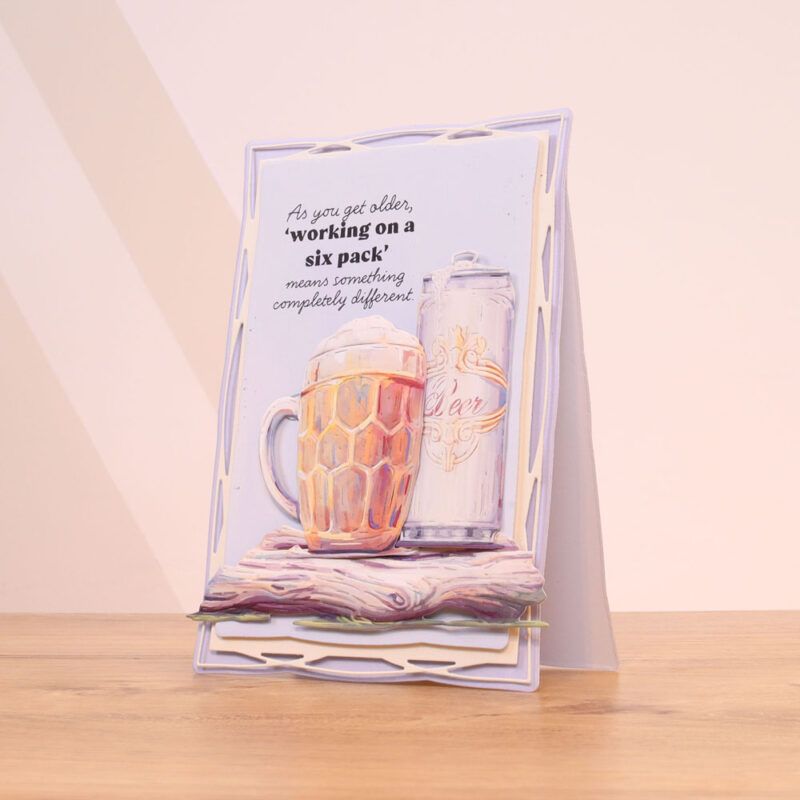 card made using the joys of summer collection