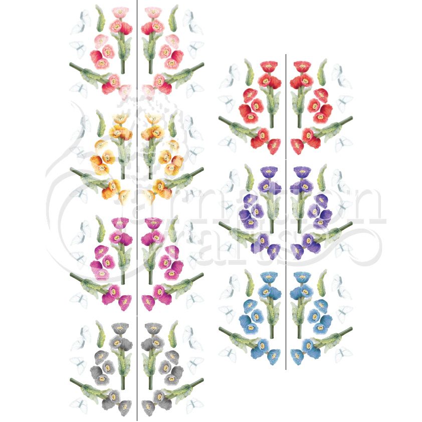 Pretty Poppies Vignette Image