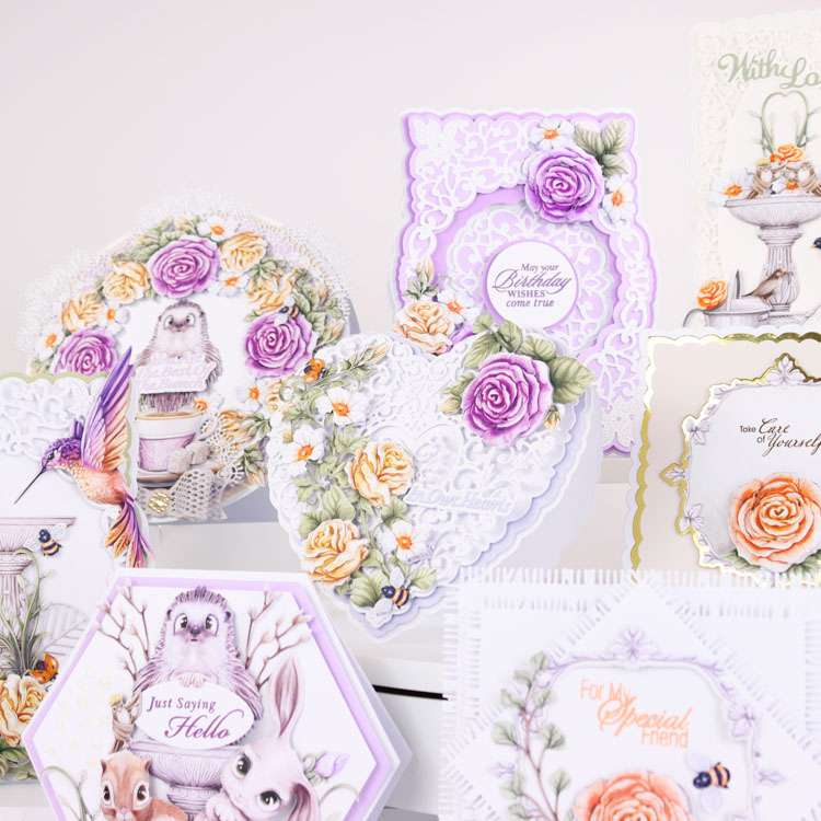 Cards made using Garden Grace Special Edition Vignette