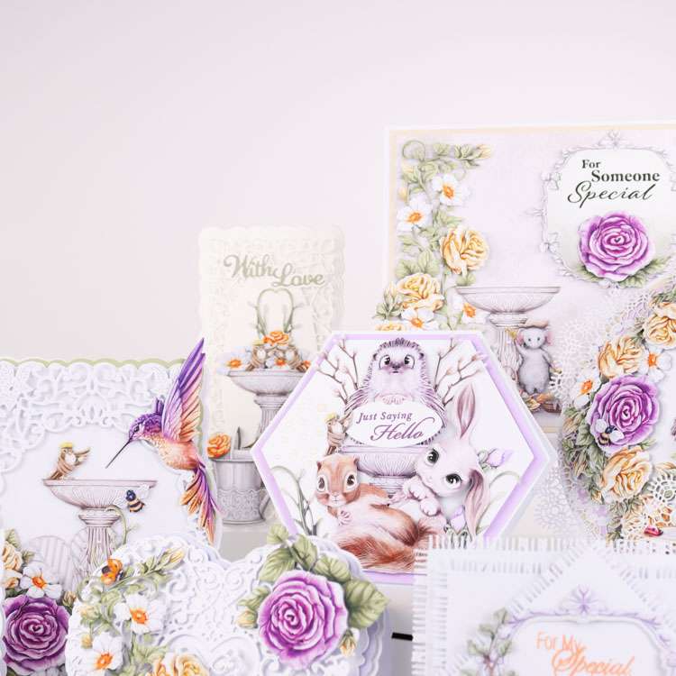Cards made using Garden Grace Special Edition Vignette