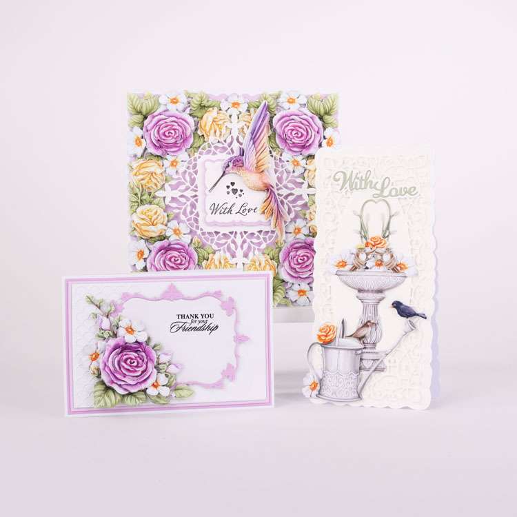 Cards made using Garden Grace Special Edition Vignette