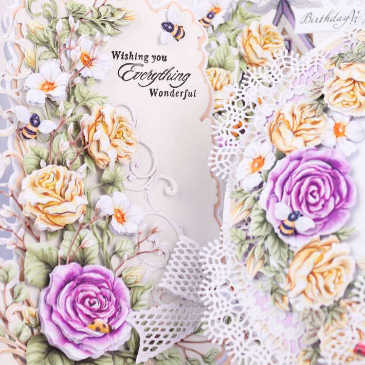 Card made using Garden Grace Special Edition Vignette