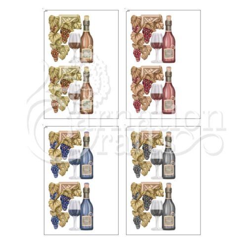 Carnation Crafts Beautiful Calm USB Cheers To You Additional Vignette Downloads