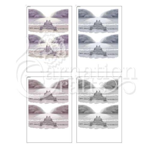 Carnation Crafts Beautiful Calm USB The Lake Additional Vignette Downloads