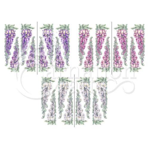 Carnation Crafts Draping Wisteria Vignette Downloads - Vignette 1