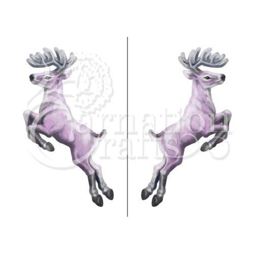 Carnation Crafts Vaulting Deer Vignette Downloads - Vignette 4