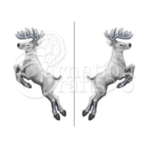 Carnation Crafts Vaulting Deer Vignette Downloads - Vignette 5
