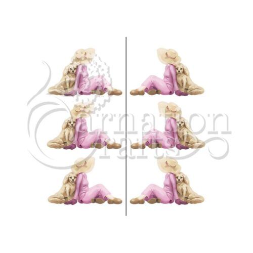 Carnation Crafts What A Team Vignette Downloads - Vignette 2