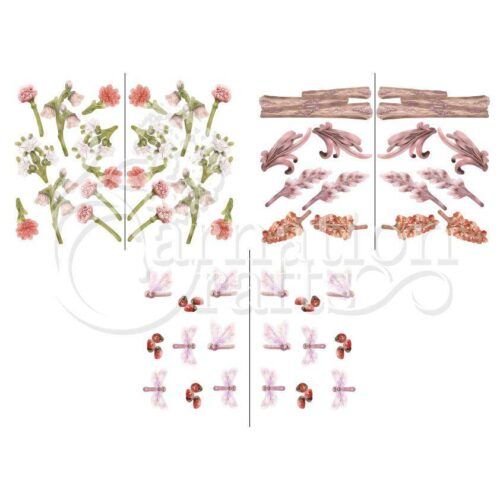 Carnation Crafts Wild Flower Array Vignette Downloads - Vignette 2