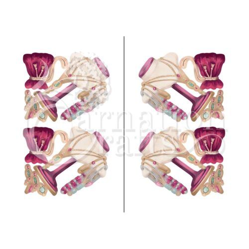 Carnation Crafts Time To Accessorise Vignette Downloads - Vignette 1