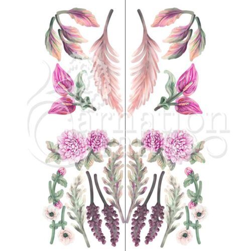 Carnation Crafts Bohemian Florals Vignette Downloads - Vignette 2