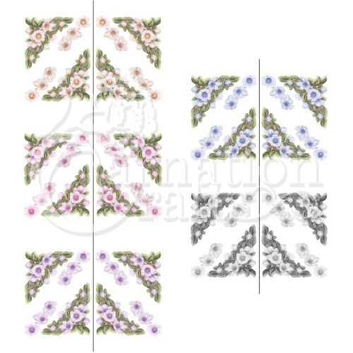Carnation Crafts Fruit Blossom Corner Vignette Downloads