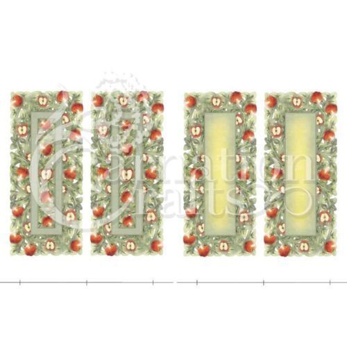 Carnation Crafts Apple Frame Vignette Downloads - Vignette 1