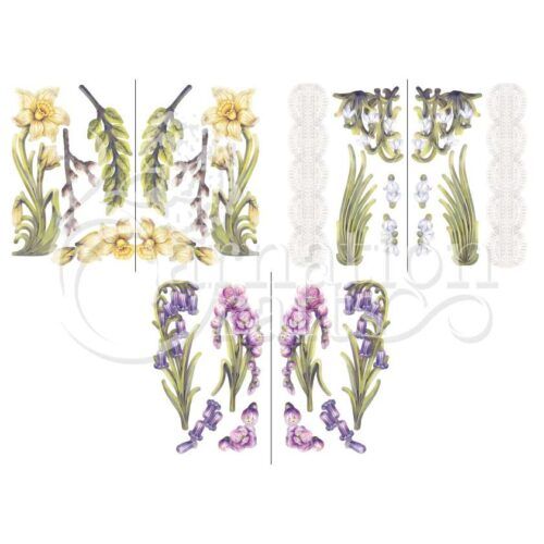 Carnation Crafts Spring In Bloom Vignette Downloads - Vignette 1