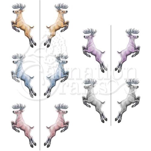 Carnation Crafts Vaulting Deer Vignette Downloads