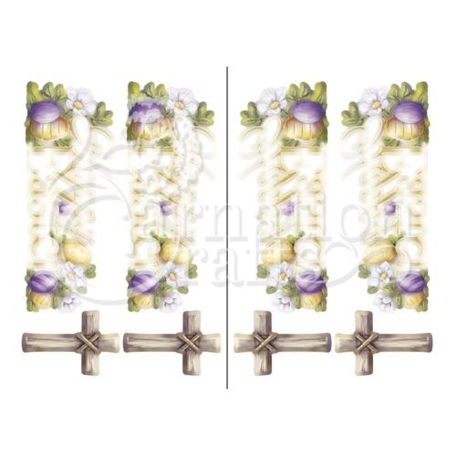 Carnation Crafts Easter Celebration Vignette Downloads - Vignette 1