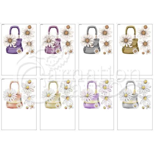Carnation Blooms USB Daisy Handbag Additional Vignette Image