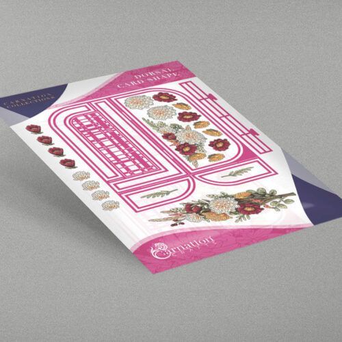 a warm welcome card shape web image