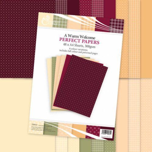 Carnation Crafts A Warm Welcome Perfect Papers