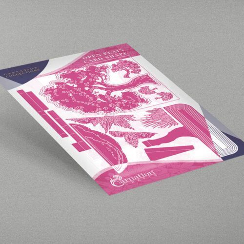 Open Plain Card Shape Die Set