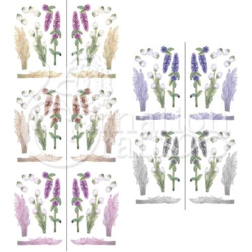 Carnation Crafts Meadow Flora Vignette Downloads