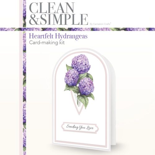 Clean & Simple Heartfelt Hydrangeas Cardmaking Kit