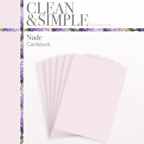 Clean & Simple Nude Cardstock