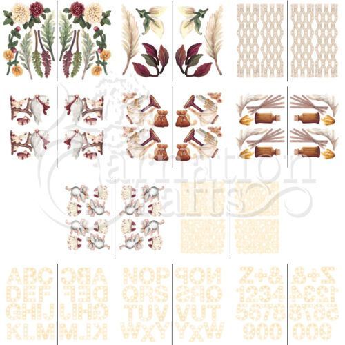 Carnation Crafts Autumn Elegance Bonus Vignette Downloads