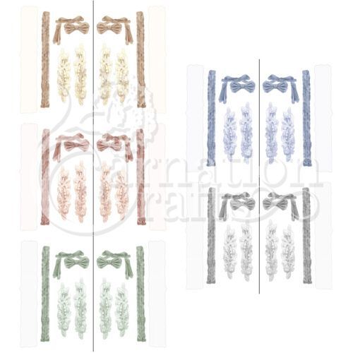 Carnation Crafts Entwined Embellishments Vignette Downloads