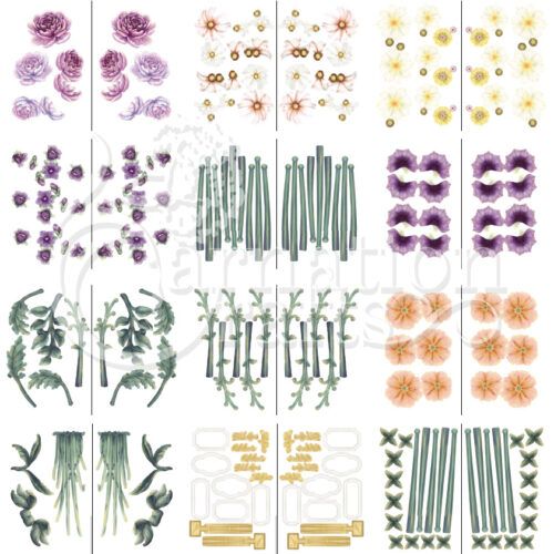 Carnation Crafts Reaching High Silky Blooms Bonus Vignette Downloads