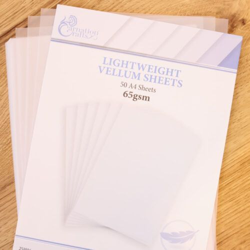 Carnation Crafts Lightweight Vellum Sheets