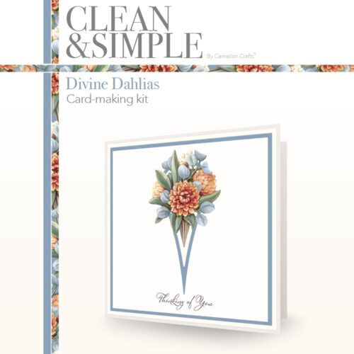 Clean & Simple Divine Dahlias Cardmaking Kit