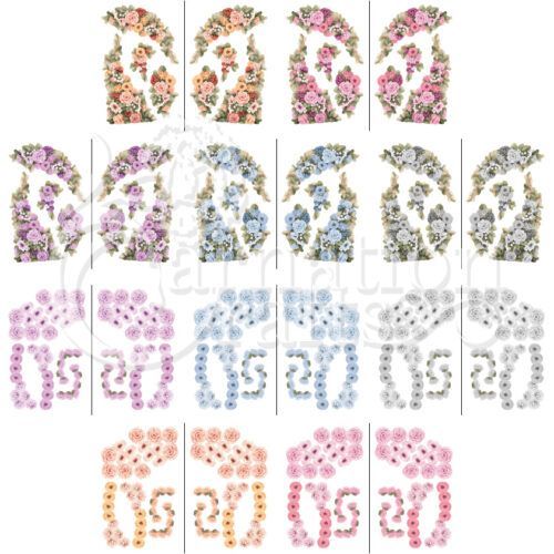 Carnation Crafts Floral Adornment Vignette Downloads