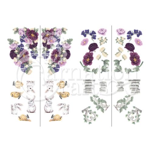 Carnation Crafts Floral Dawn Stylish Blooms Bonus Vignette Downloads