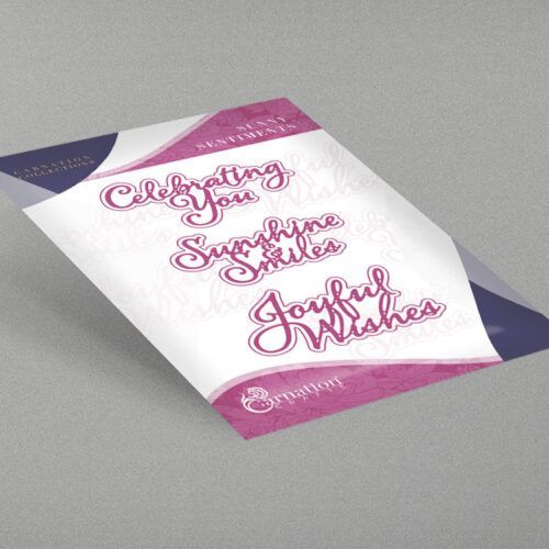 Carnation Crafts Sunny Sentiments Die Set