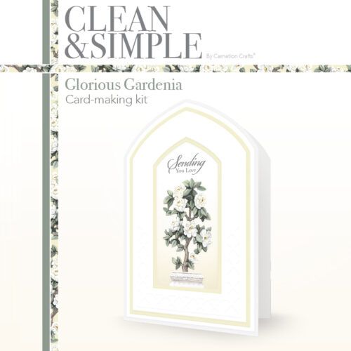 Clean & Simple Glorious Gardenia Cardmaking Kit