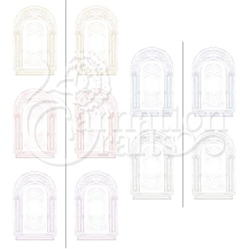 Carnation Crafts Regal Arch Frame Vignette Downloads