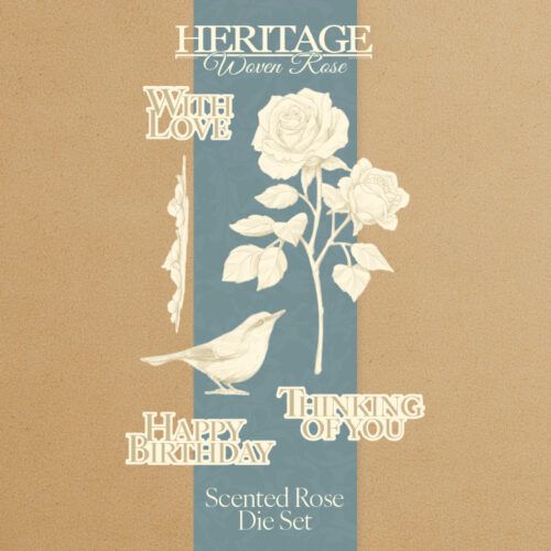 Heritage Woven Rose Scented Rose Die Set