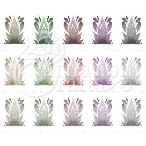 Carnation Crafts Flourishing Foliage Stepper Vignette Downloads