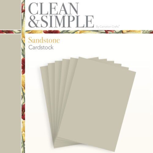 Clean & Simple Sandstone Cardstock