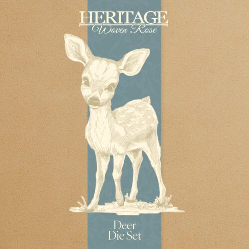 Heritage Woven Rose Deer Die Set
